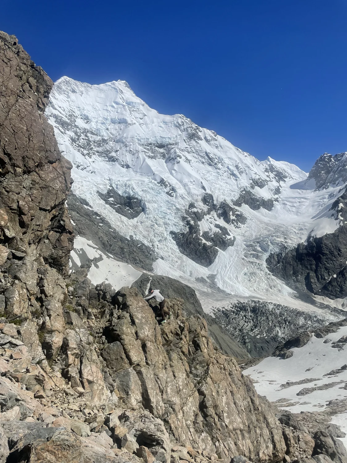 Rocky alpine terrain and a snow-covered mountain from the original field gallery